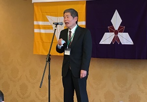 浅井氏乾杯